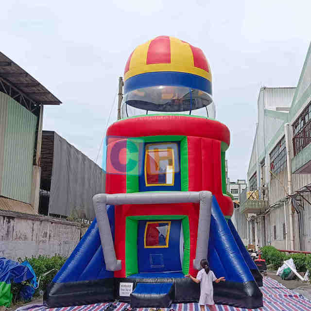 Inflatable Rocket Lift Game