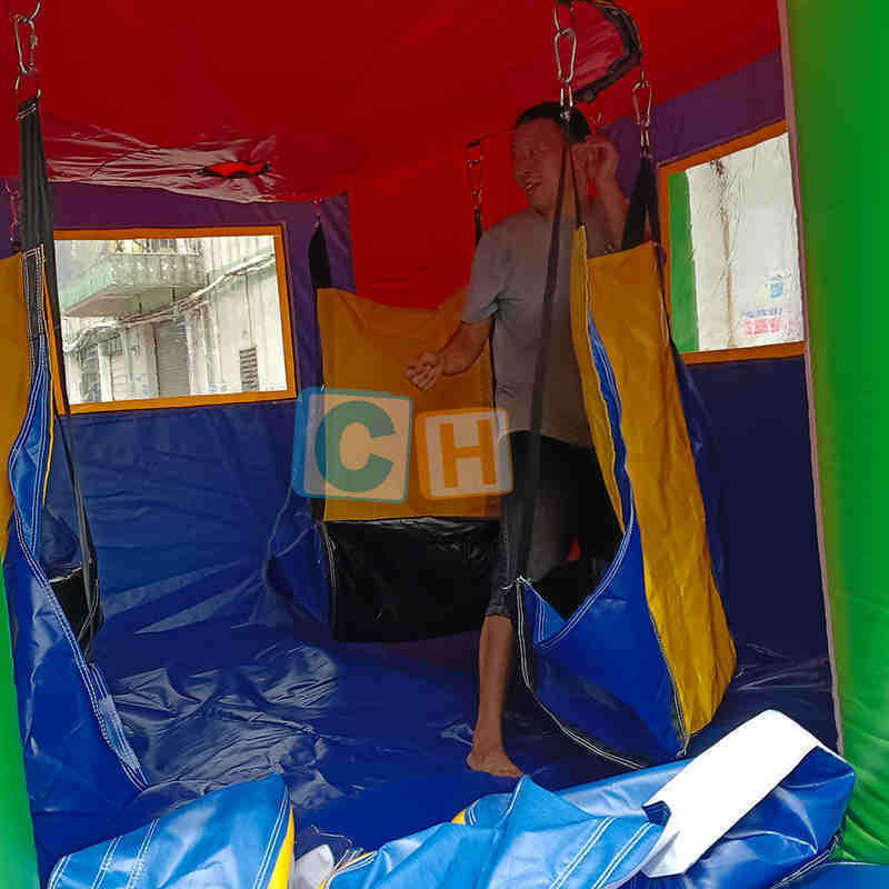 Inflatable Rocket Lift Game