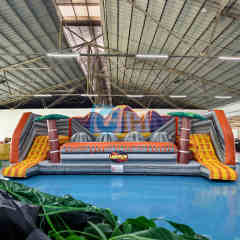 Inflatable Competition Game -- Four-ball Game