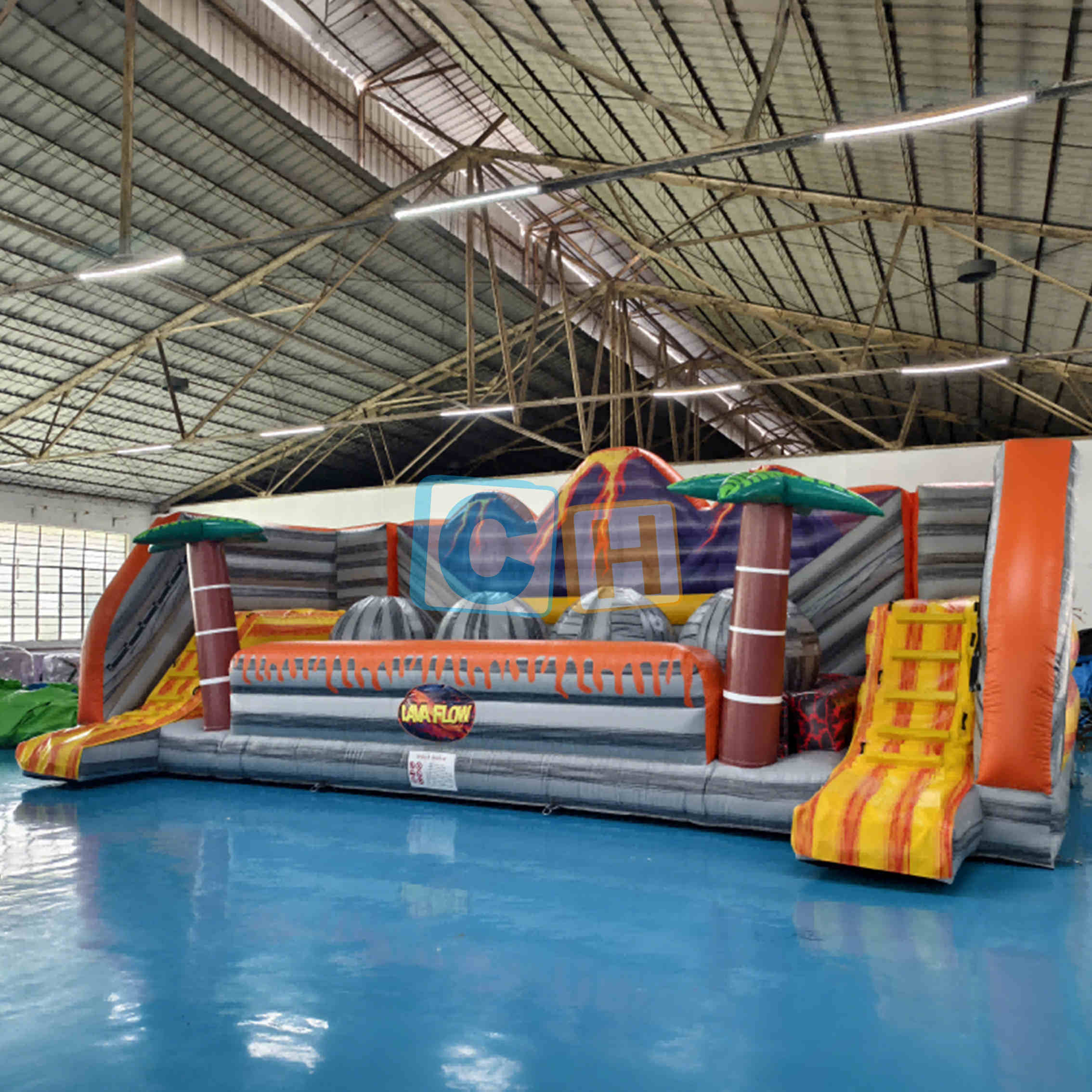 Inflatable Competition Game -- Four-ball Game