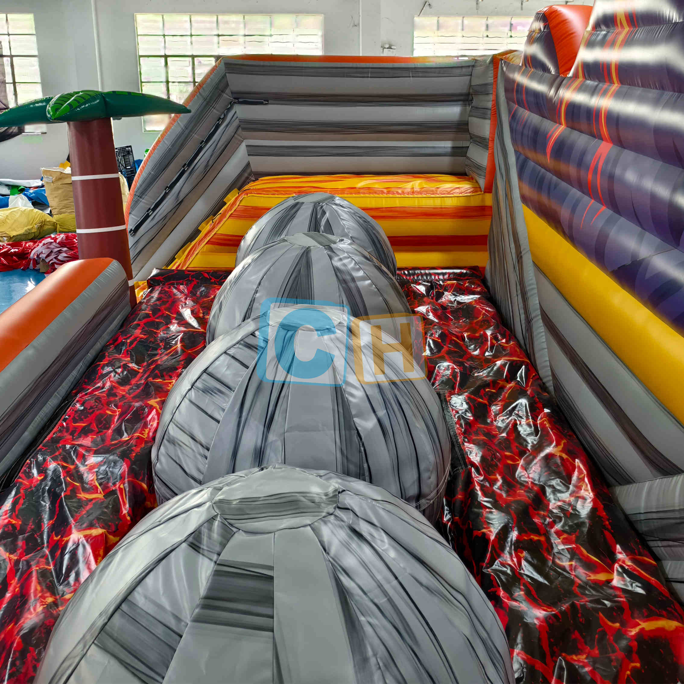 Inflatable Competition Game -- Four-ball Game
