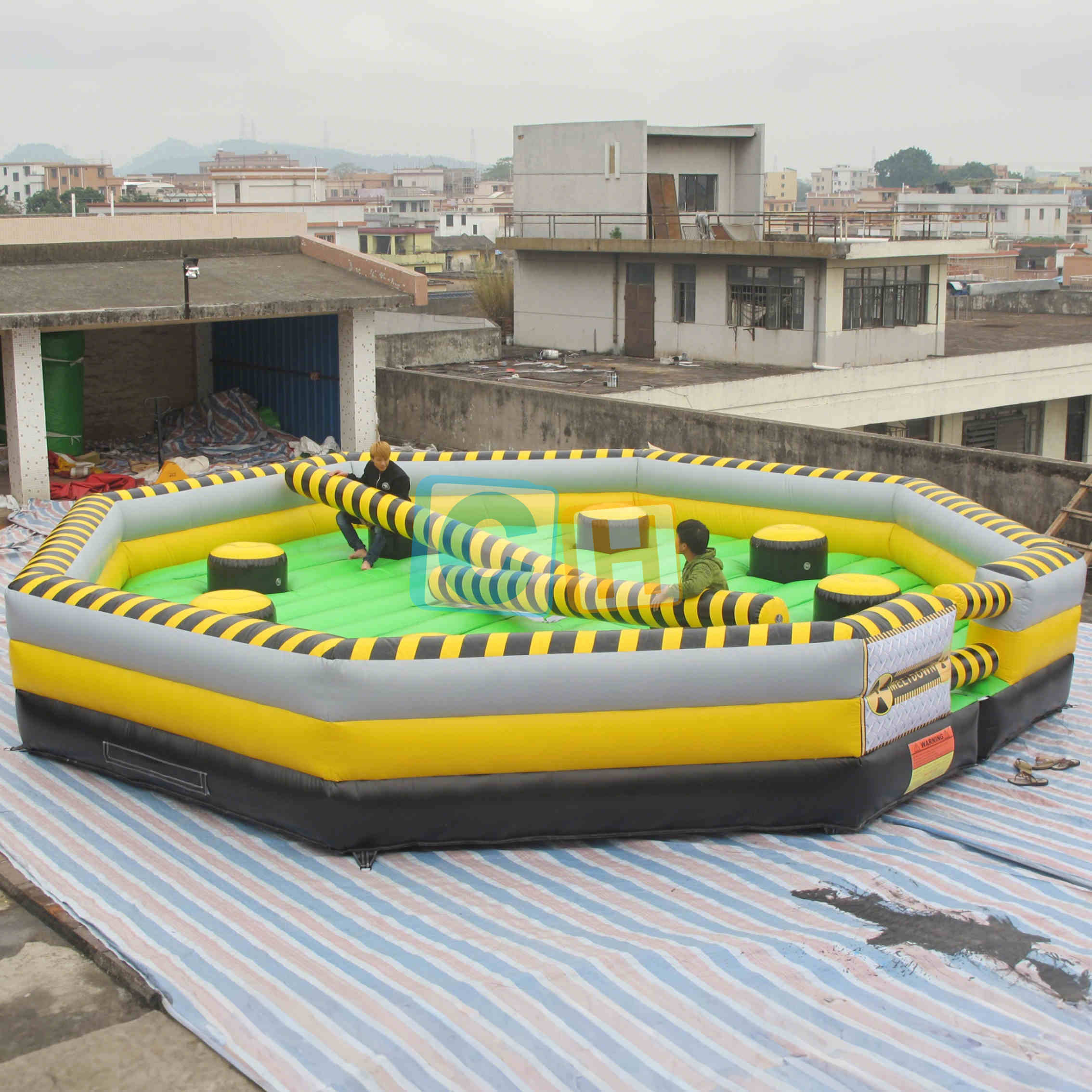  Inflatable Cushion with Rotary Machine