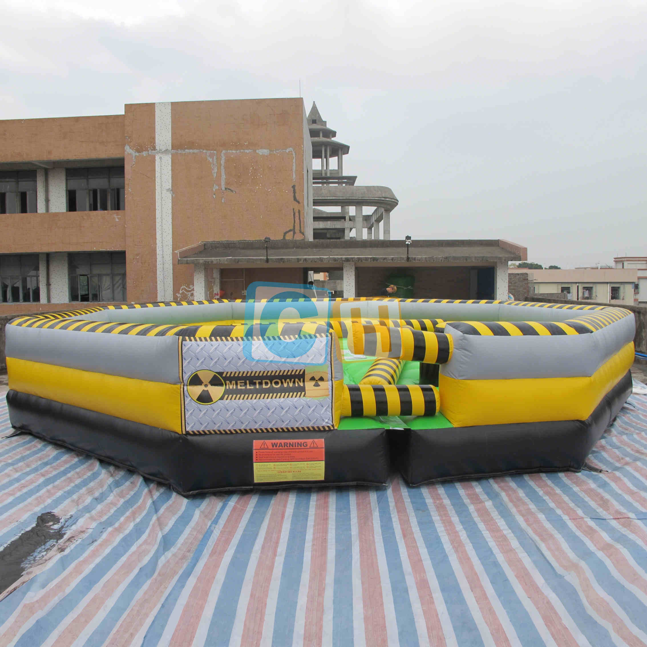  Inflatable Cushion with Rotary Machine