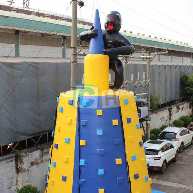 Inflatable Gorilla Climbing Wall