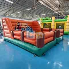 Inflatable Cartoon Indian Bullfighting Game Mat