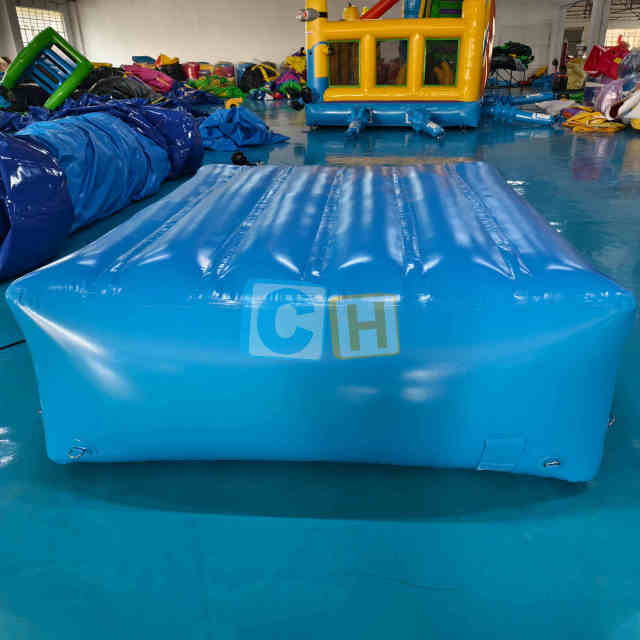 Inflatable Blue Soft Cushion