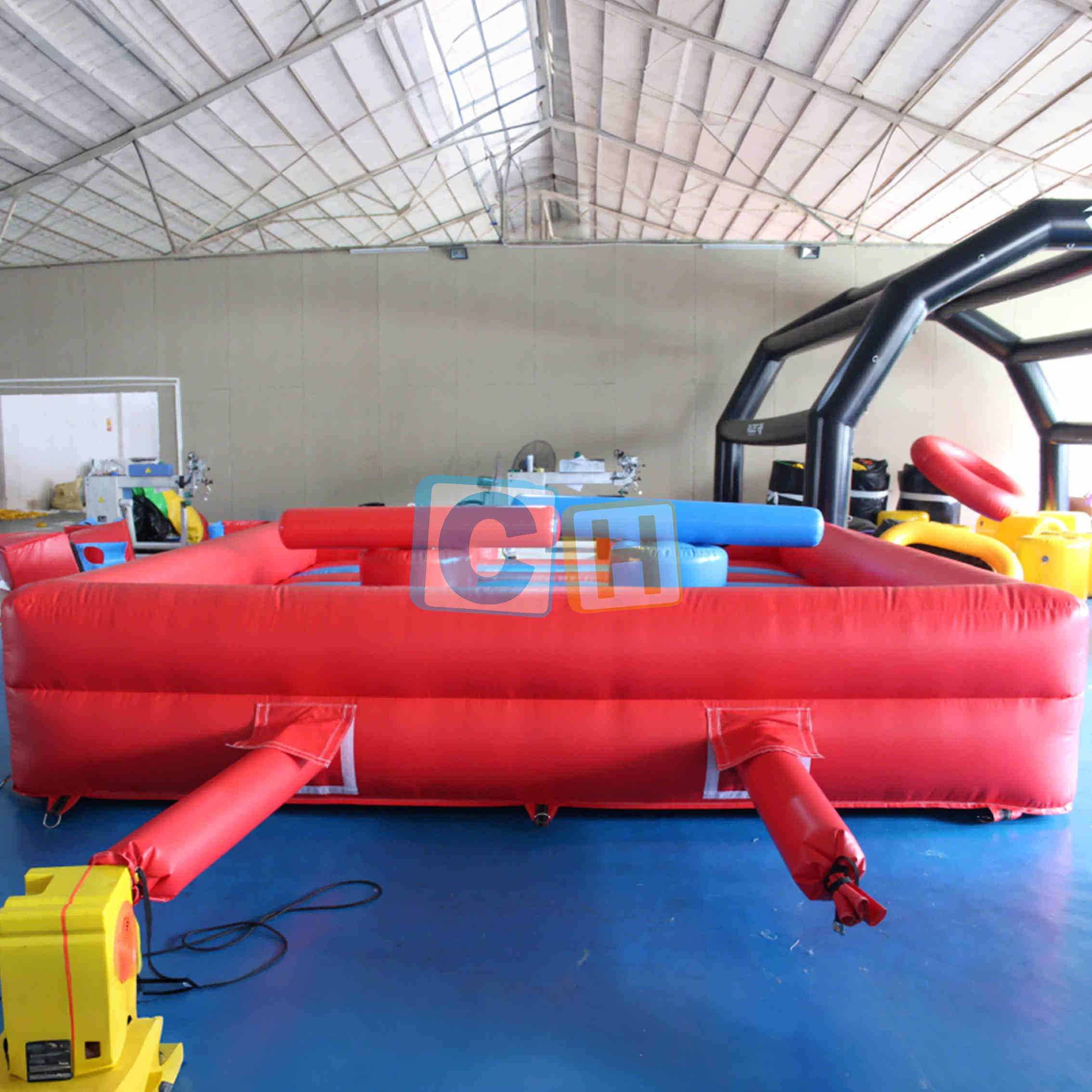 Inflatable Fighting Game with Mat