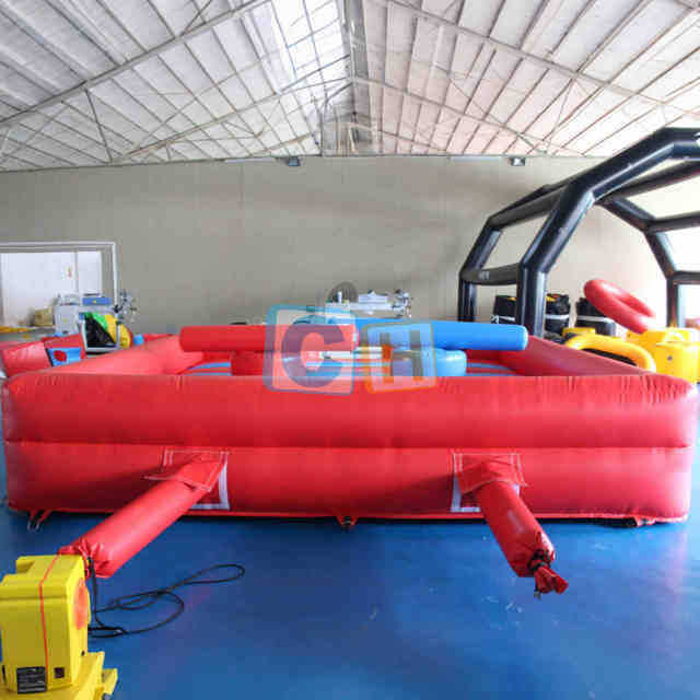 Inflatable Fighting Game with Mat