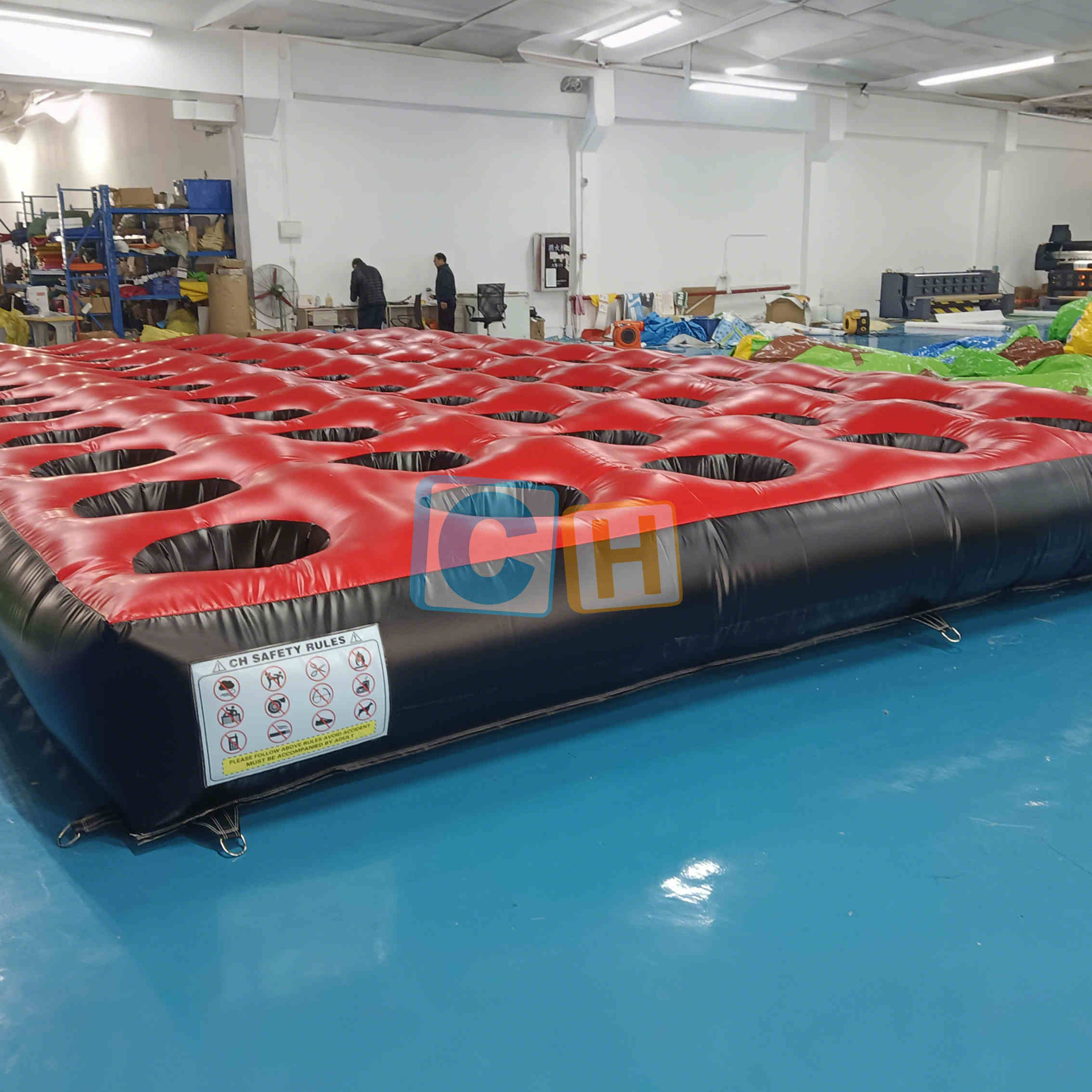 Inflatable Hollowed-out Game Mat