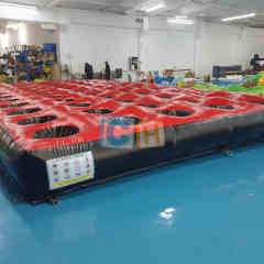 Inflatable Hollowed-out Game Mat