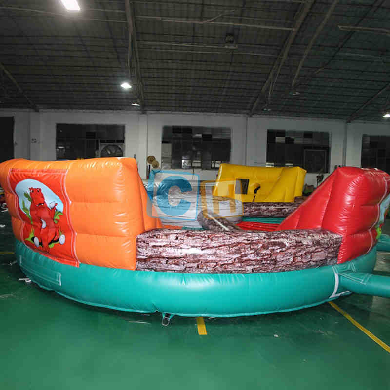 Inflatable Hippopotamus Rally Game