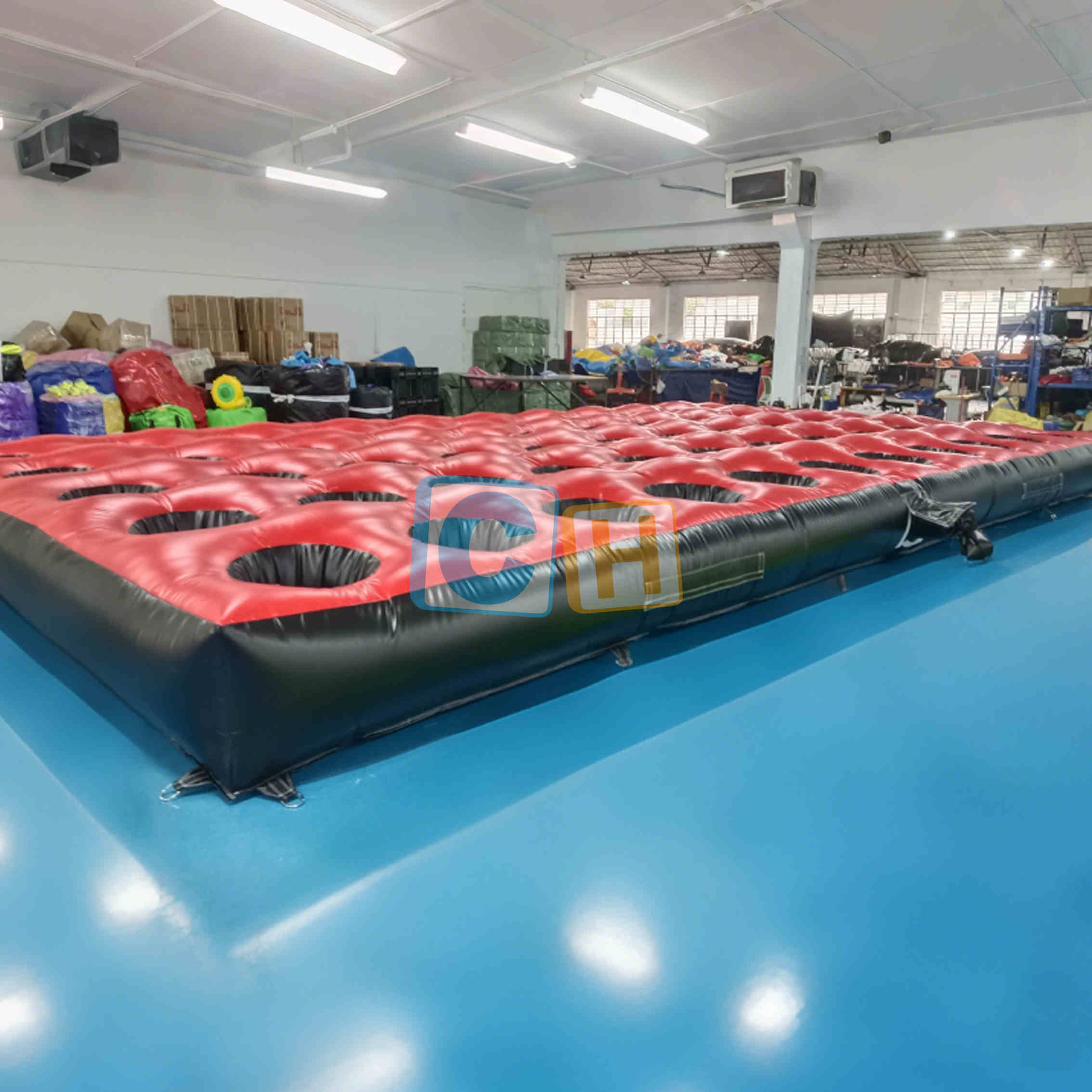 Inflatable Hollowed-out Game Mat