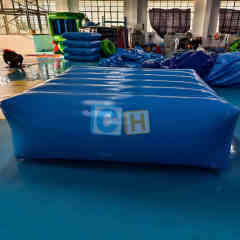 Inflatable Blue Soft Cushion