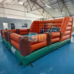 Inflatable Cartoon Indian Bullfighting Game Mat