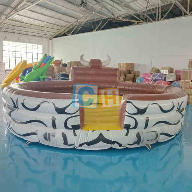 Inflatable Redeo Bull Game Cushion