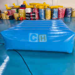 Inflatable Blue Soft Cushion