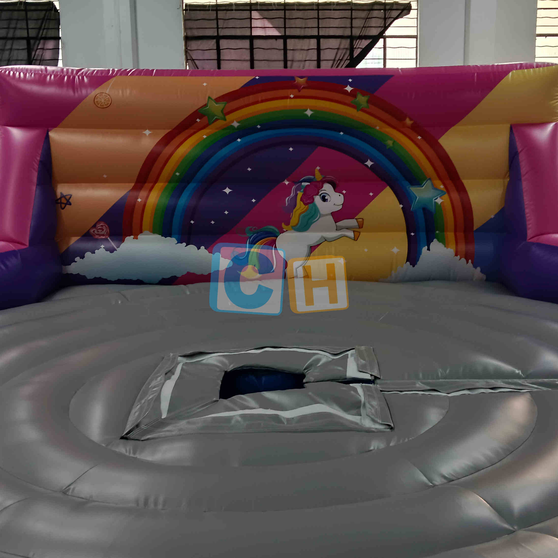 Rainbow Unicorn Inflatable Pad