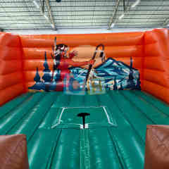 Inflatable Cartoon Indian Bullfighting Game Mat
