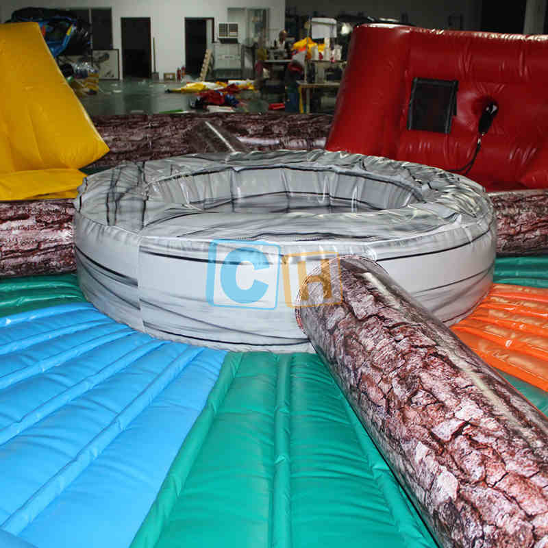 Inflatable Hippopotamus Rally Game