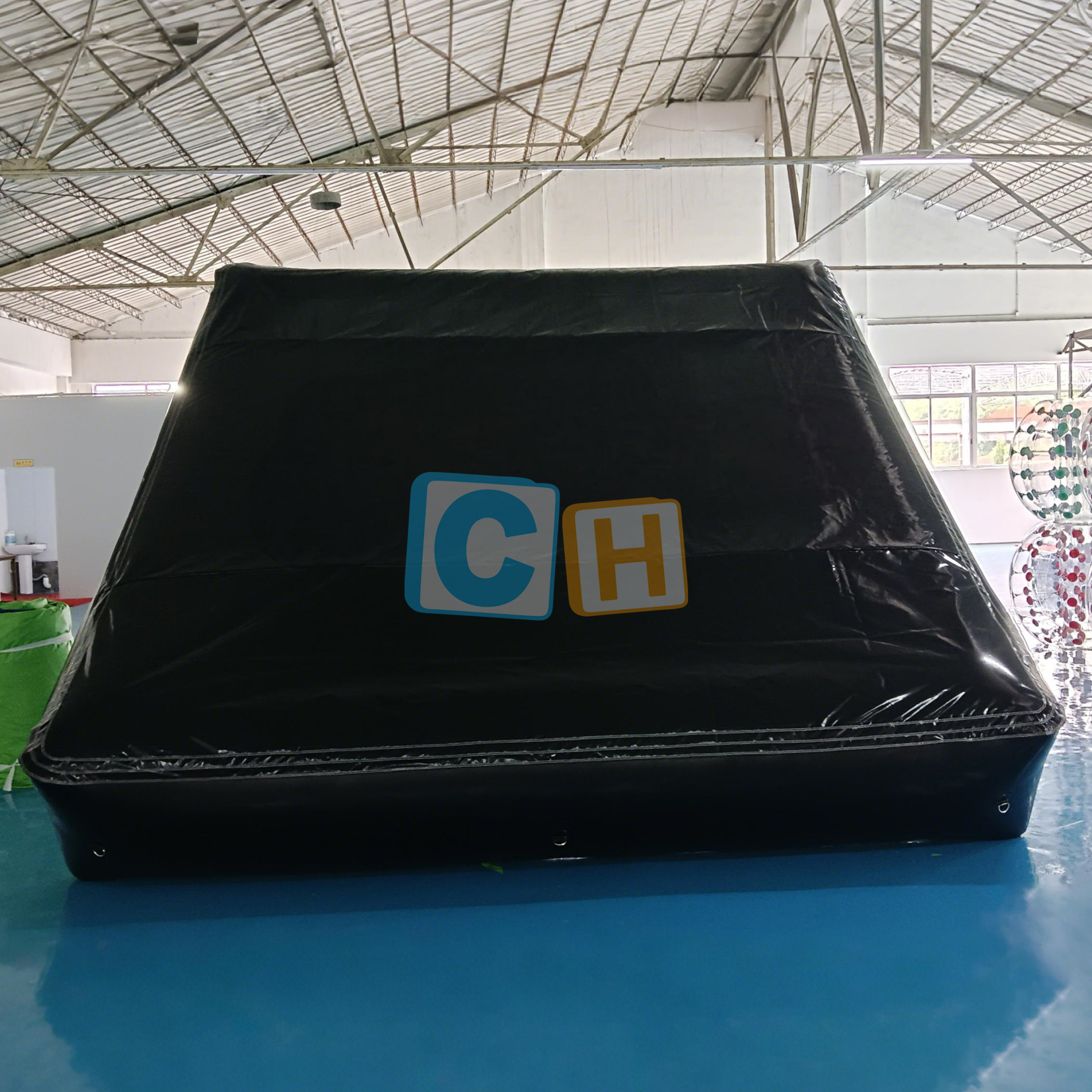 Inflatable Black Game Advertising Mat
