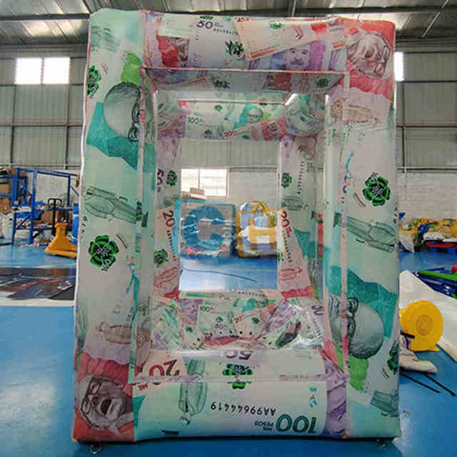 Inflatable Cash Grabbing Machine Game