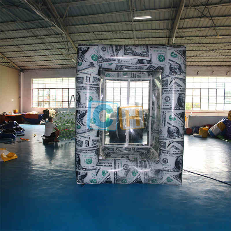 Inflatable Money-grabbing Machine Game