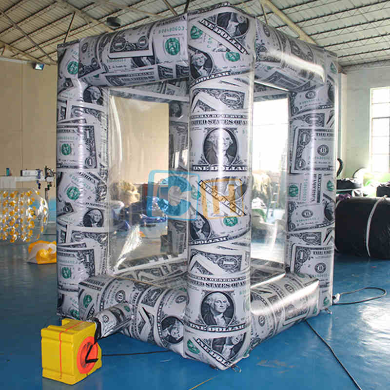 Inflatable Money-grabbing Machine Game