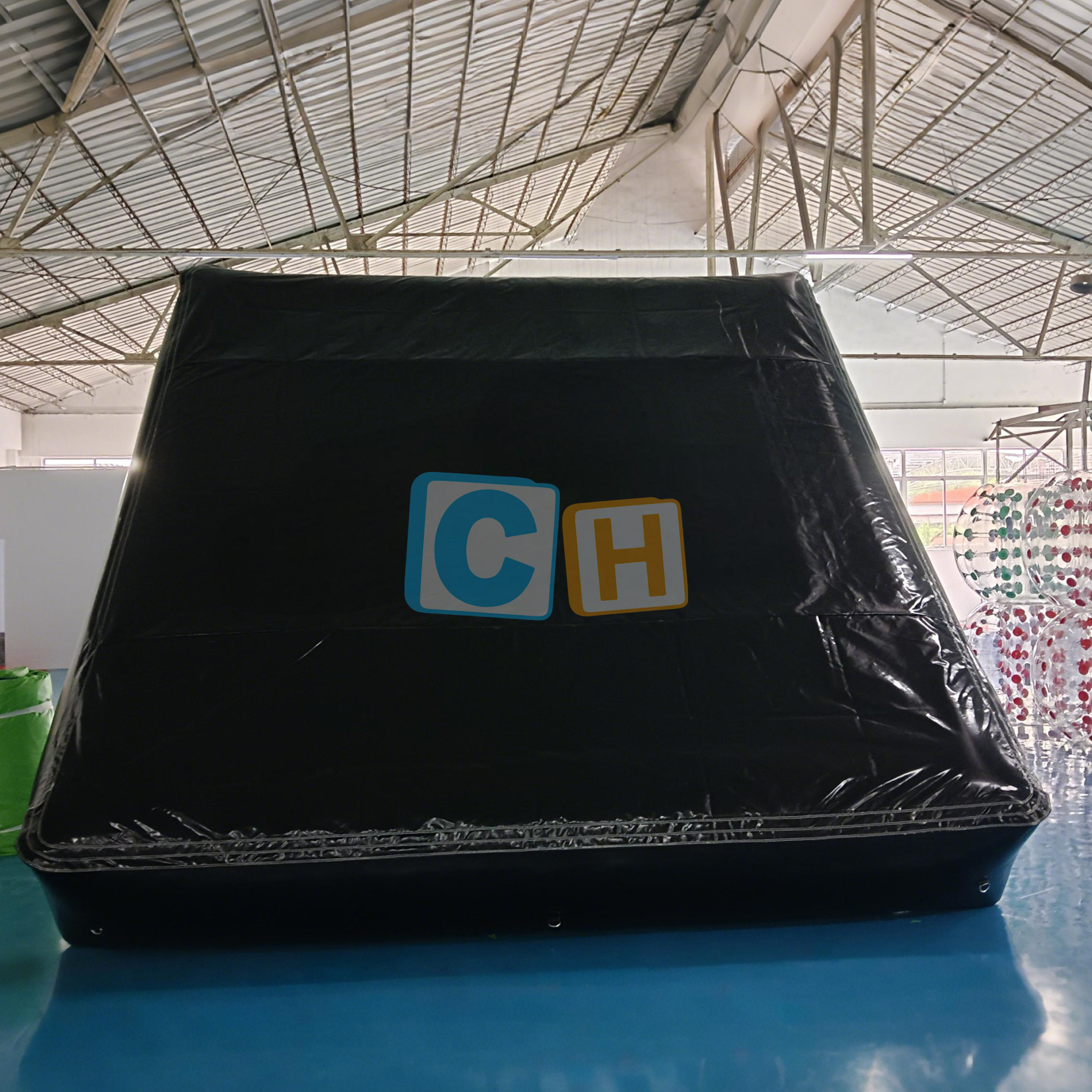 Inflatable Black Game Advertising Mat