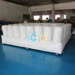 Inflatable White Game Protective Pad