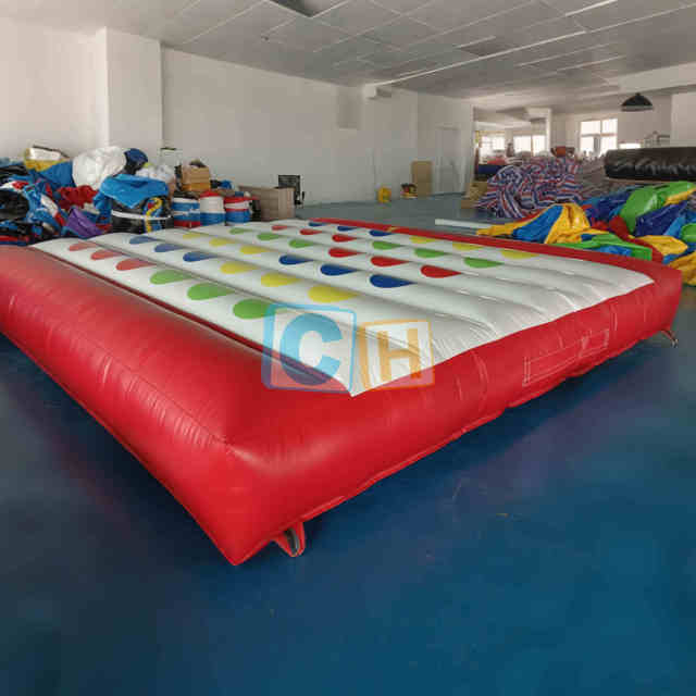 Inflatable Colored Polka Dot Soft Pad