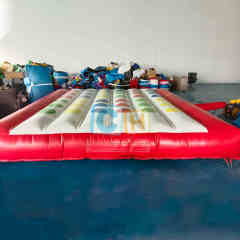 Inflatable Colored Polka Dot Soft Pad