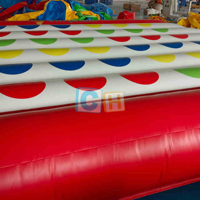 Inflatable Colored Polka Dot Soft Pad