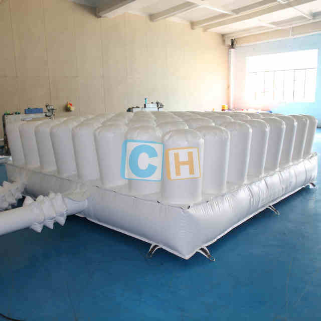 Inflatable White Game Protective Pad