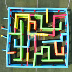 Colorful Inflatable Maze Game