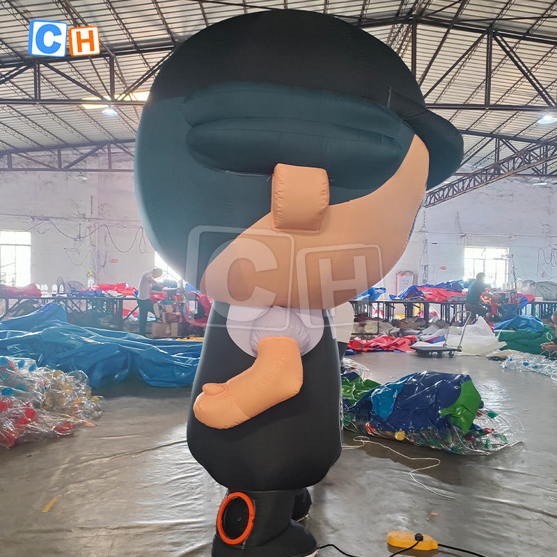 Giant Inflatable Coffee Store Mascot