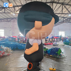 Giant Inflatable Coffee Store Mascot
