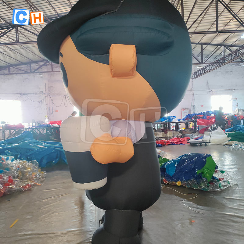 Giant Inflatable Coffee Store Mascot