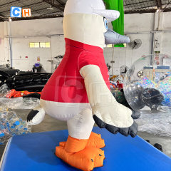 Inflatable Bird Man Walking Mascot for Event Advertising
