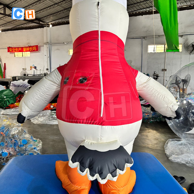 Inflatable Bird Man Walking Mascot for Event Advertising