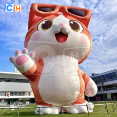 Big Inflatable Cat Cartoon Decoration