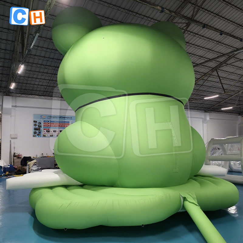 Giant 5m Inflatable Frog Animal Cartoon for Decoration