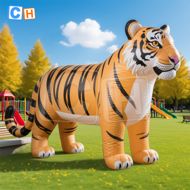 Giant Inflatable Animals tiger Model for Outdoor Advertising