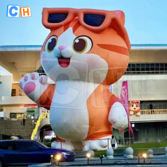 Big Inflatable Cat Cartoon Decoration