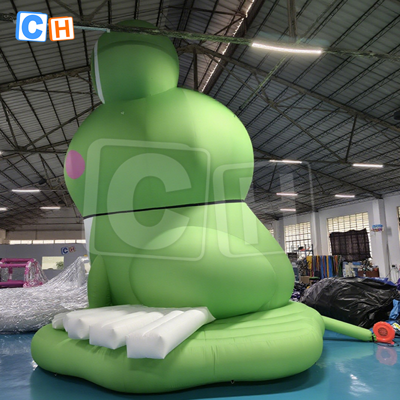 Giant 5m Inflatable Frog Animal Cartoon for Decoration