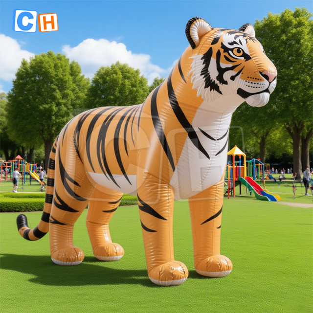 Giant Inflatable Animals tiger Model for Outdoor Advertising
