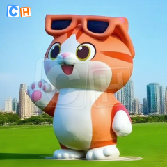 Big Inflatable Cat Cartoon Decoration