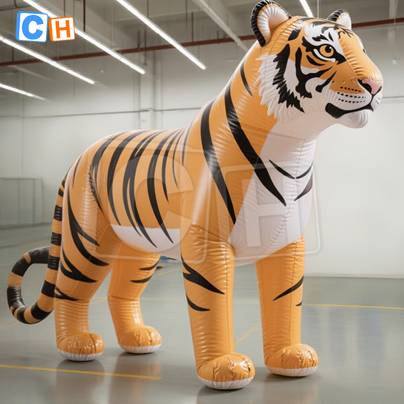 Giant Inflatable Animals tiger Model for Outdoor Advertising
