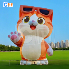 Big Inflatable Cat Cartoon Decoration