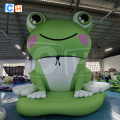 Giant 5m Inflatable Frog Animal Cartoon for Decoration