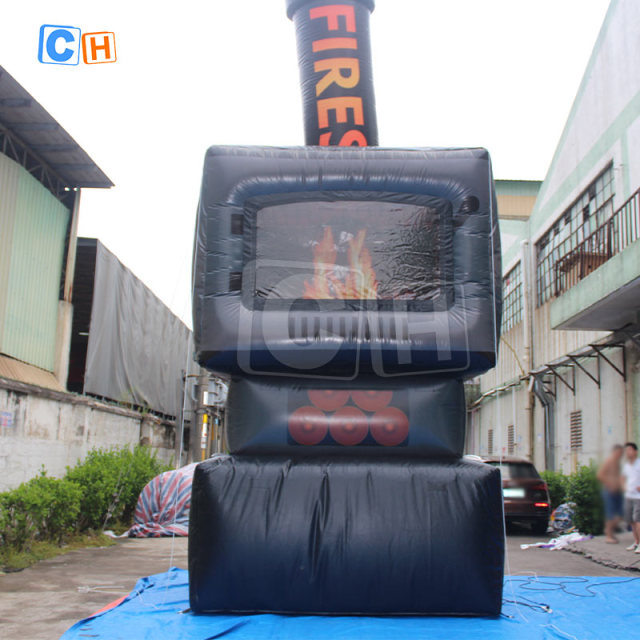 7m Inflatable fireplace Balloon Advertising